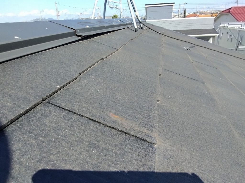 加古川市　棟板金　台風　浮き